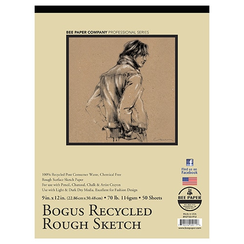 Bee Paper, Sketchbooks & Pads, Art & School, 70#, Bogus, Recycled, 50 sheet, 108324
